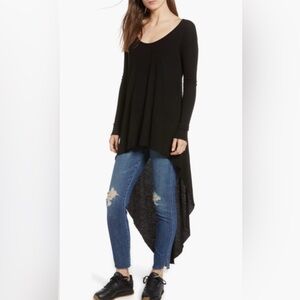 Frank & Eileen Tee Lab Hi-Low Long Sleeve Top